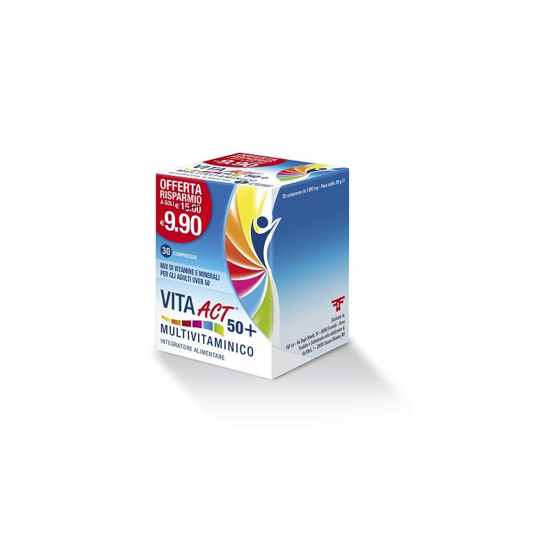 VITA ACT MULTIVITAM 50+ 30CPR F&F