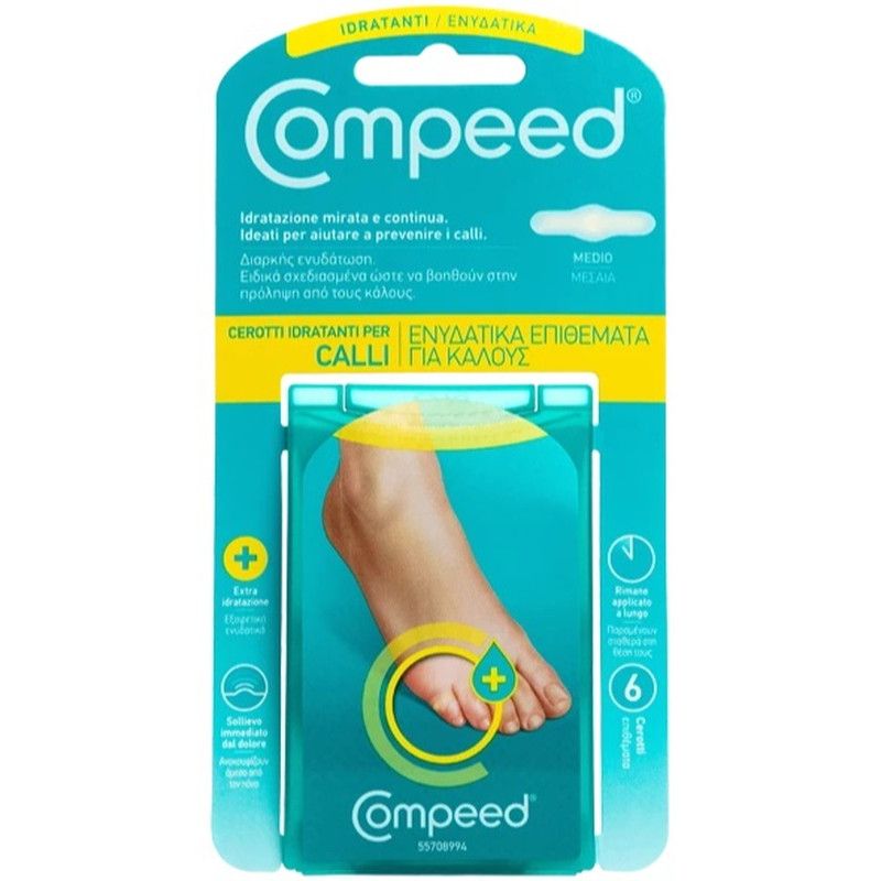 COMPEED CALLI IDRATANTI 6PZ COMPEED