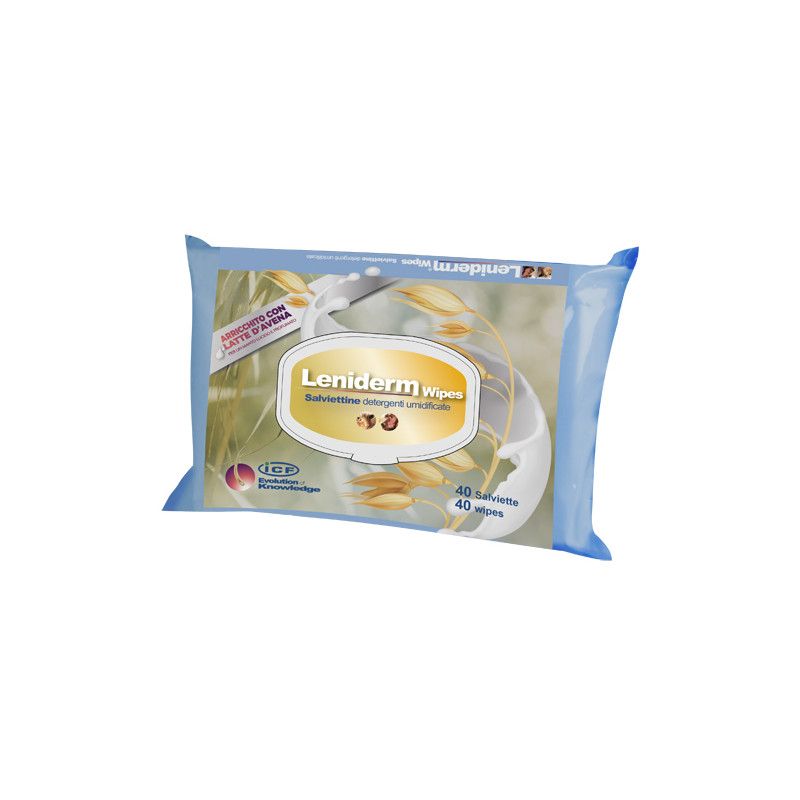 LENIDERM WIPES POCKET 40STRAPP 