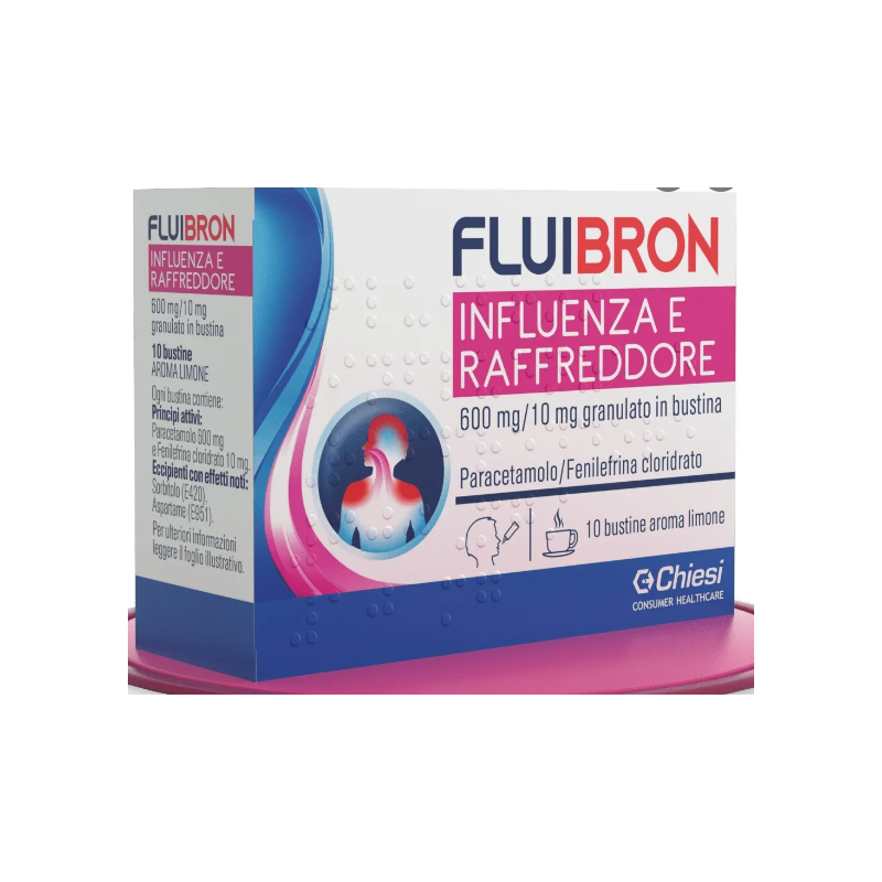 FLUIBRON INFLUENZA E RAFF*10BS FLUIBRON GOLA