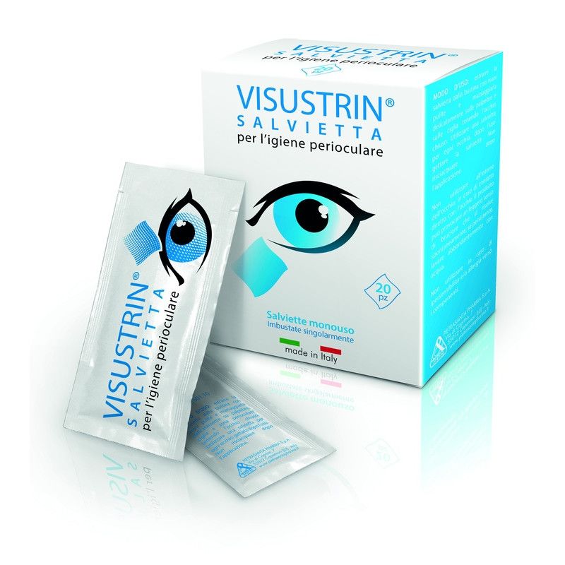 VISUSTRIN SALVIETTA OCULAR20PZ VISUSTRIN