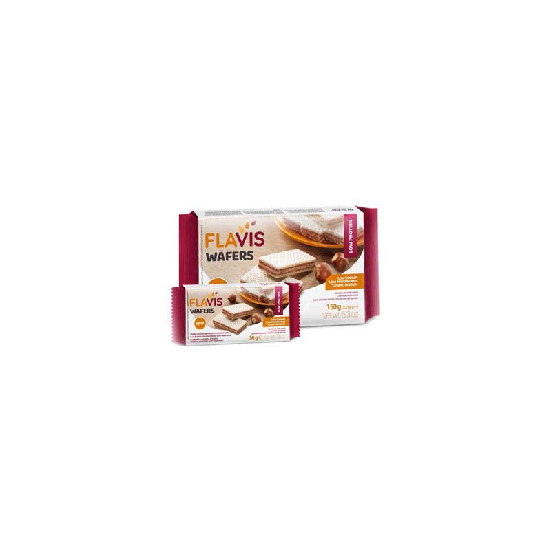 FLAVIS WAFERS NOCCIOLA 3X50G FLAVIS