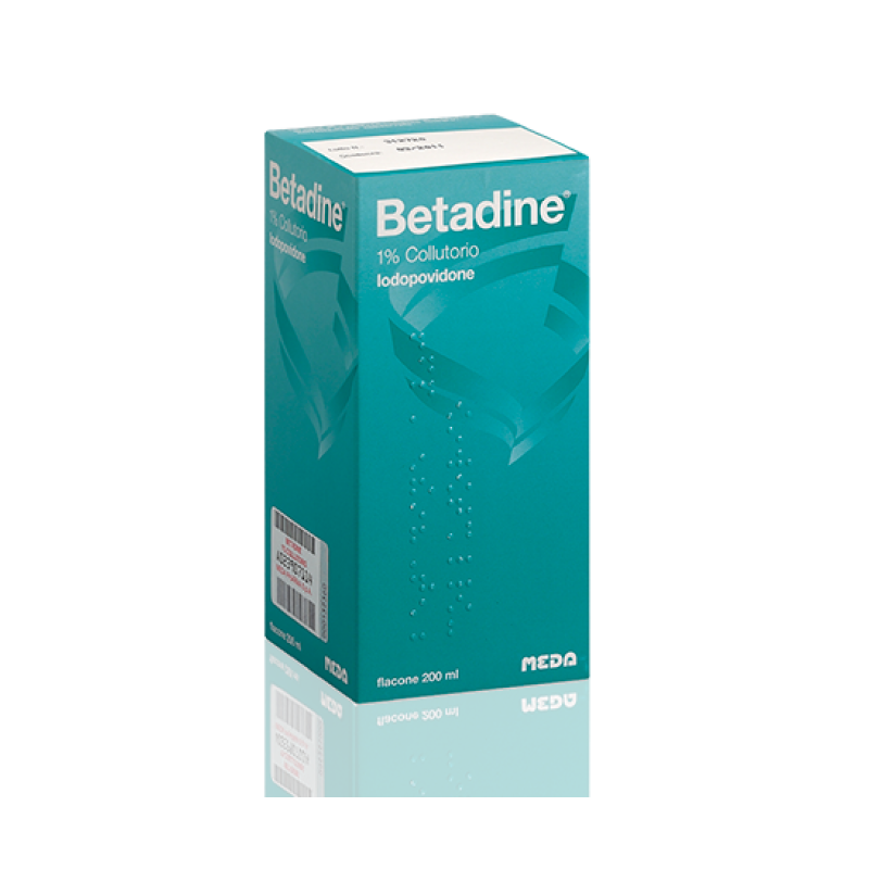 BETADINE*COLLUT FL 200ML 1% BETADINE