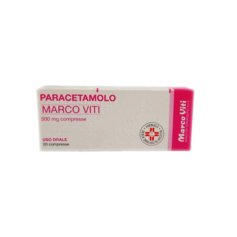 PARACETAMOLO MV*20CPR 500MG MARCO VITI