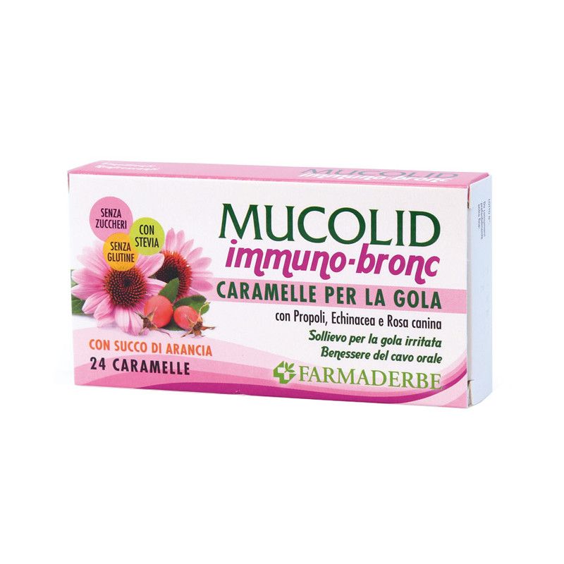 MUCOLID BRONC IMMUNO ARA24CARA FARMADERBE DEONAT FRESH