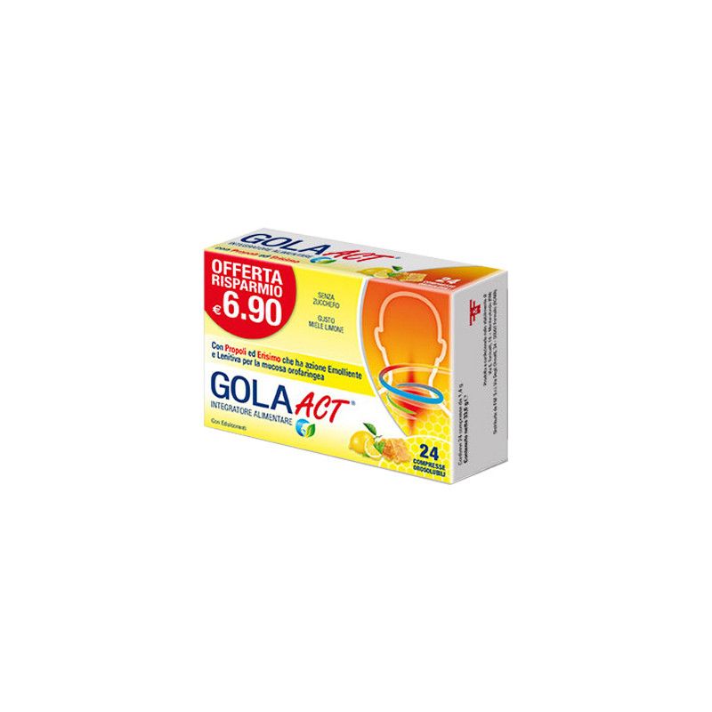 GOLA ACT MIELE LIMONE 24CPR F&F