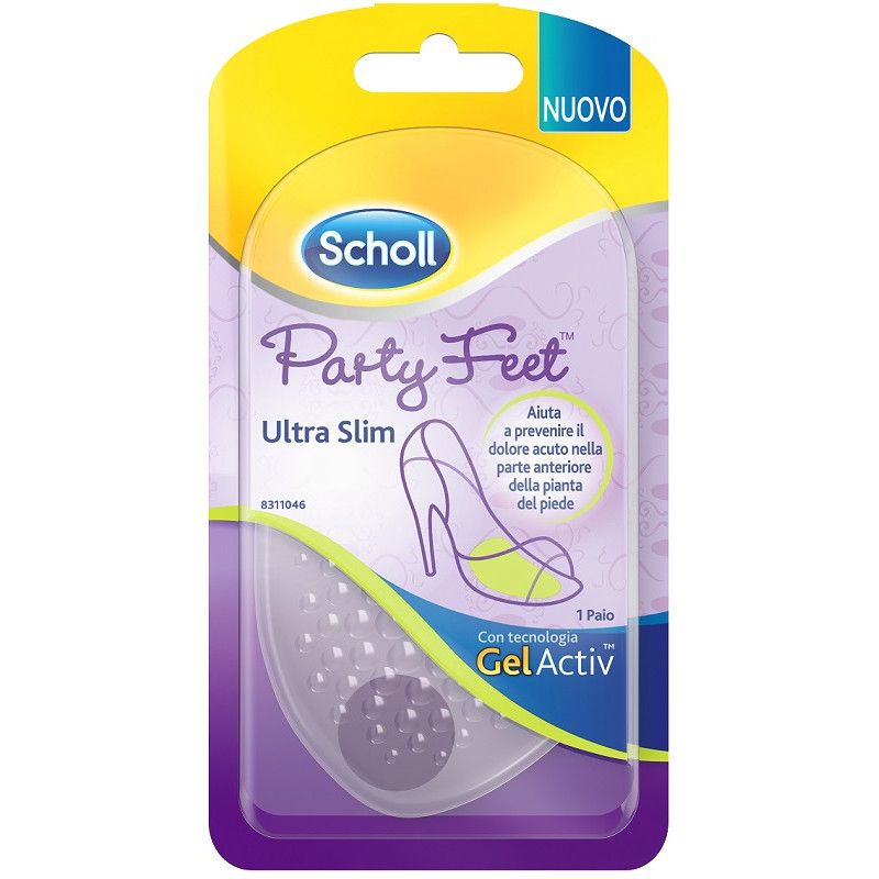 SCHOLL PARTY FEET GEL ACTIV US SCHOLL'S