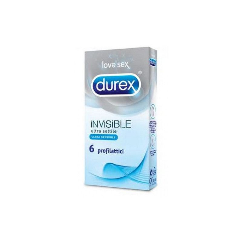 DUREX INVISIBLE 6 PEZZI DUREX