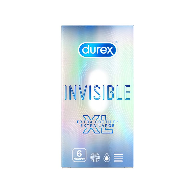 DUREX INVISIBLE XL 6PZ DUREX