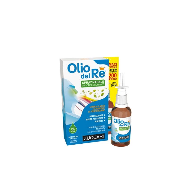 OLIO DEL RE SPRAY NASALE 30ML ZUCCARI