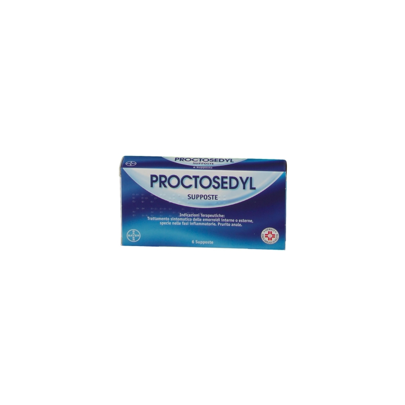 PROCTOSEDYL*6SUPPOSTE PROCTOSEDYL