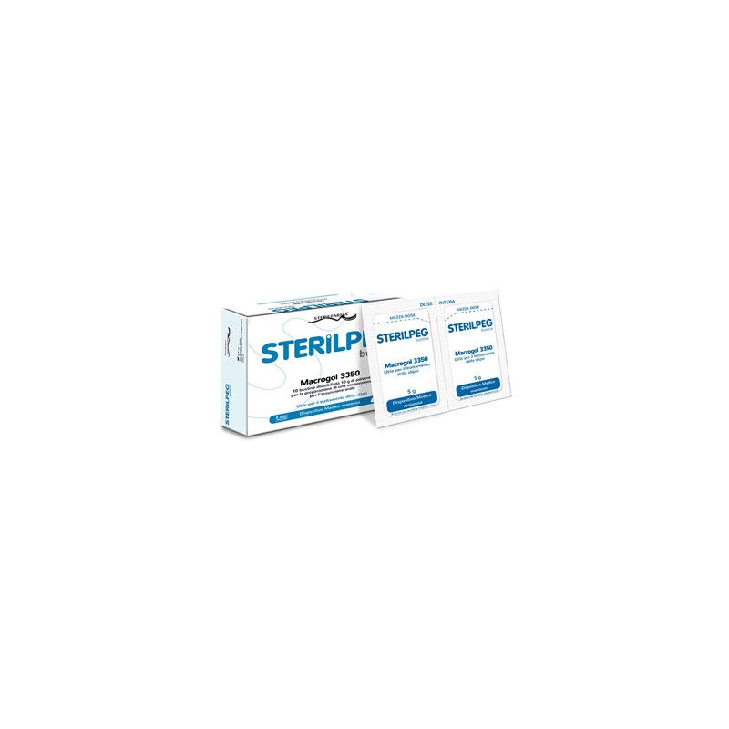 STERILPEG 10 BUSTINE MACROGOL 