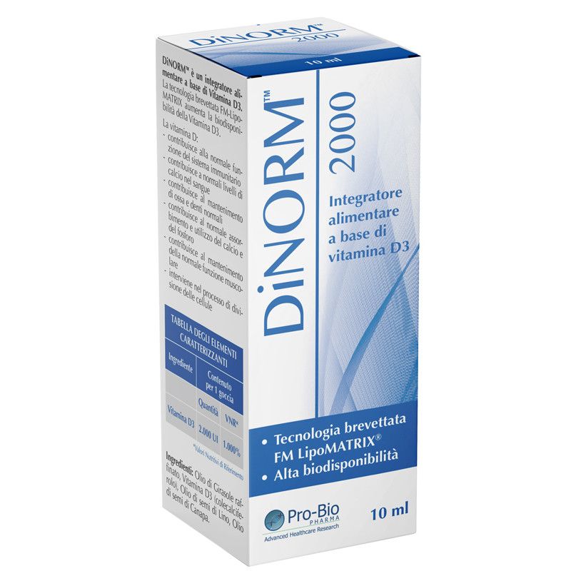 DINORM 2000 GOCCE 10ML 