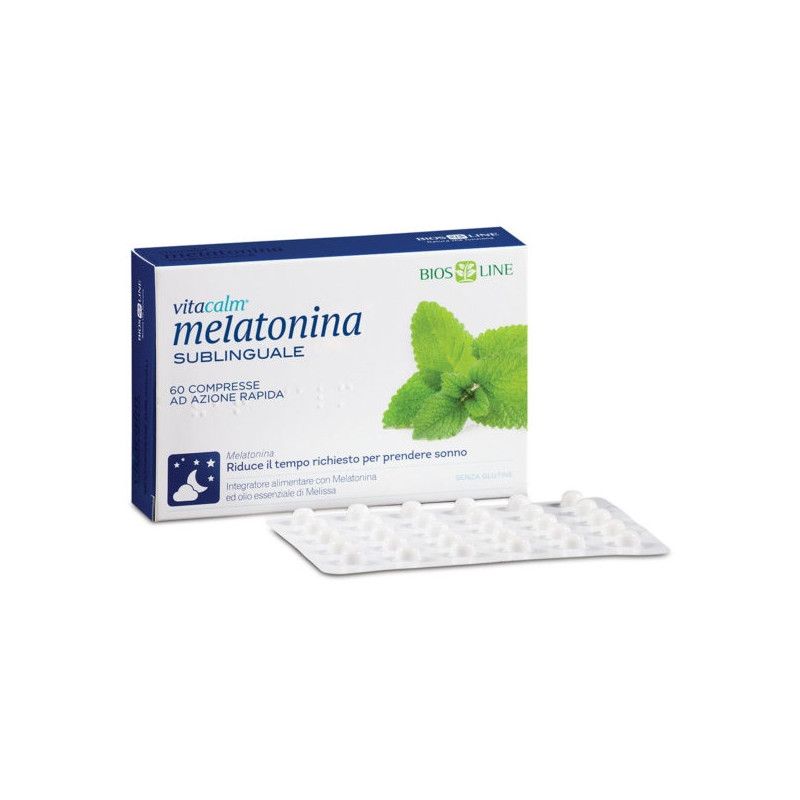 VITACALM MELATONINA 60CPR SUBL VITACALM