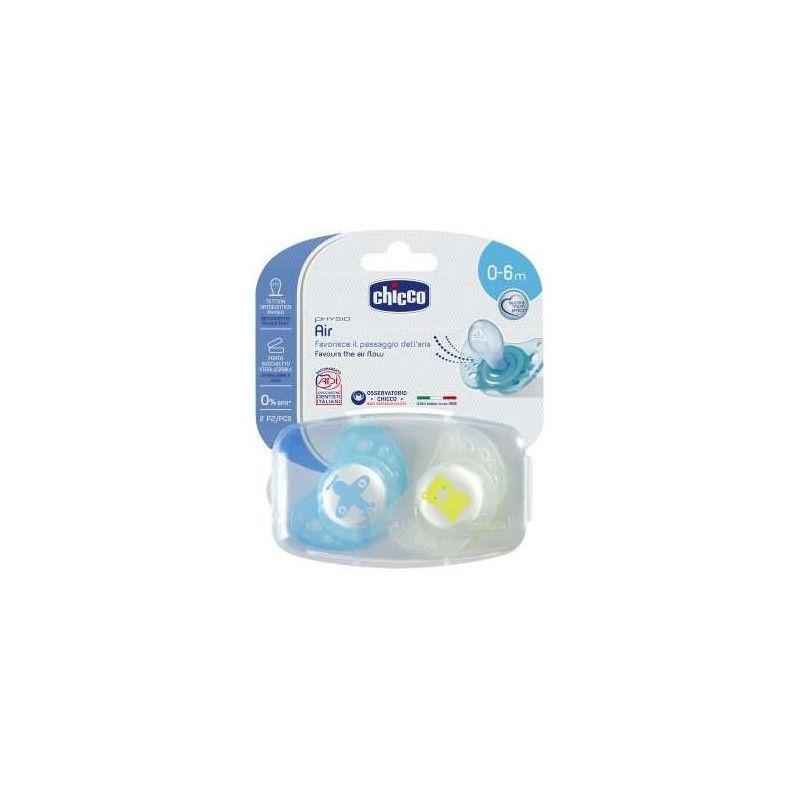 CH SUCCH AIR BOY SIL 0-6 2PZ CHICCO