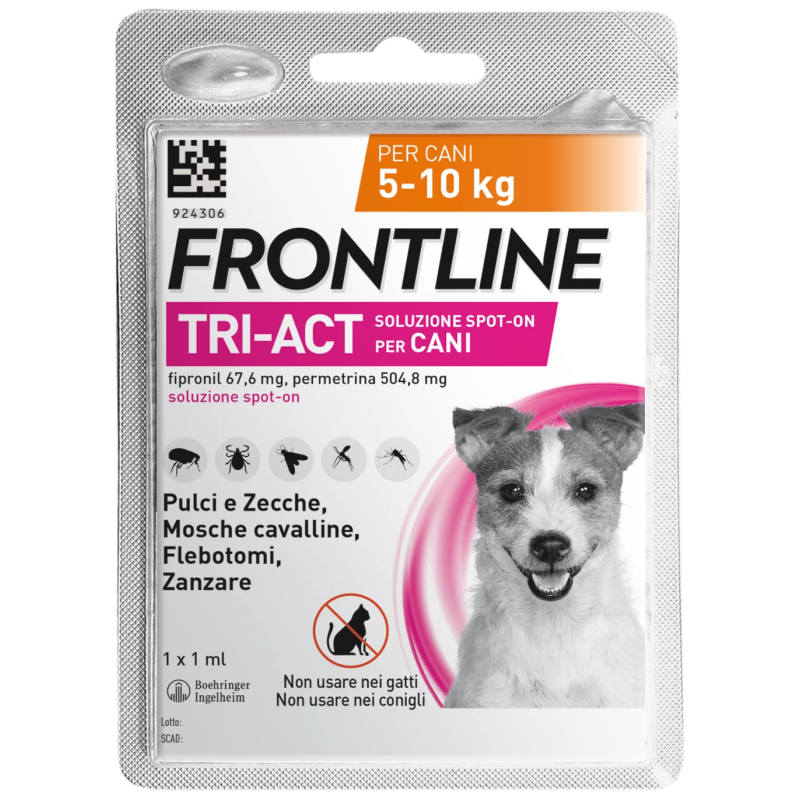 FRONTLINE TRI-ACT*1PIP 5-10KG FRONTLINE