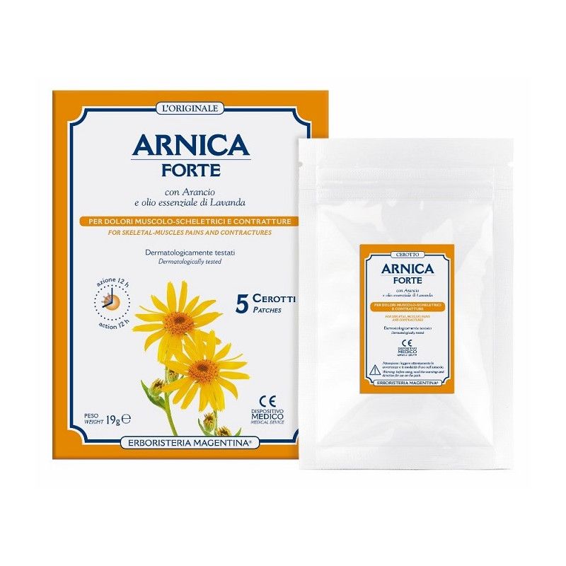 ARNICA FORTE CEROTTI 5PZ DM ERBORISTERIA MAGENTINA