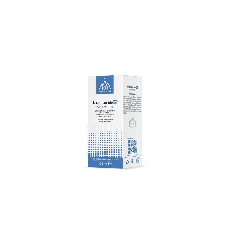 NICOTINAMIDE DS SHAMPOO 100ML IDI CLARIDERM