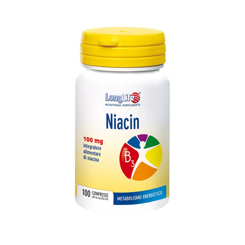 LONGLIFE NIACIN 100MG 100CPR LONG LIFE