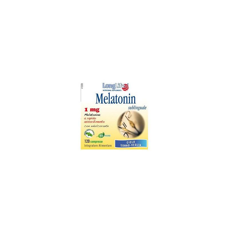 LONGLIFE MELATONIN 1MG 120CPR 