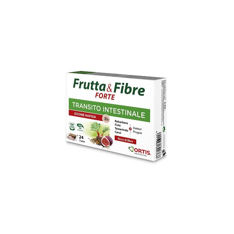 FRUTTA & FIBRE FORTE 24CUBETTI FRUTTA&FIBRE