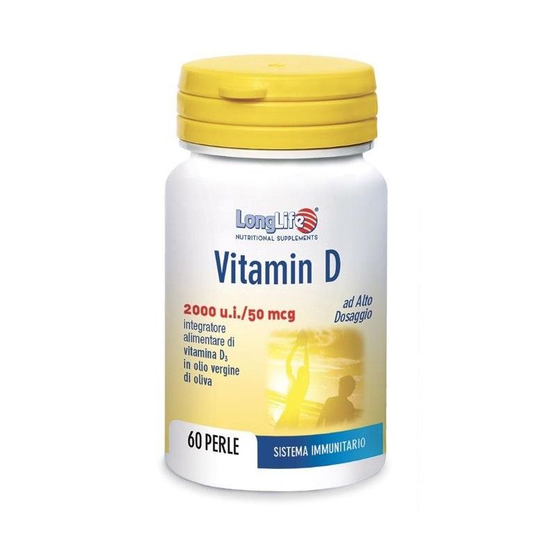 LONGLIFE VITAMIN D2000UI 60PRL LONG LIFE