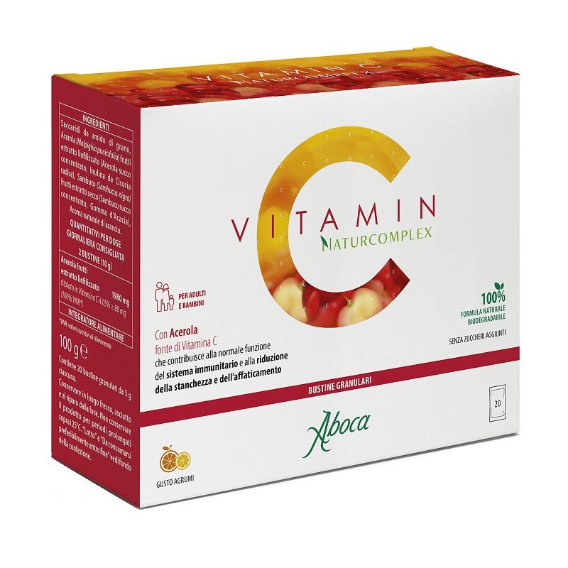 VITAMIN C NATURCOMPLEX 20BUST ABOCA