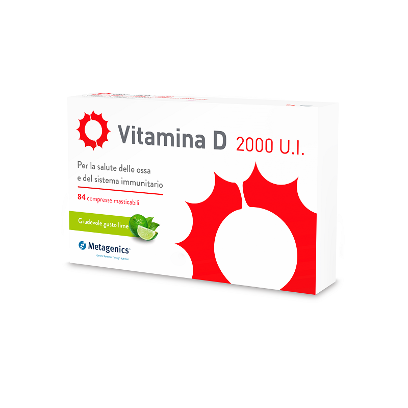 VITAMINA D 2000 UI 84CPR METAGENICS