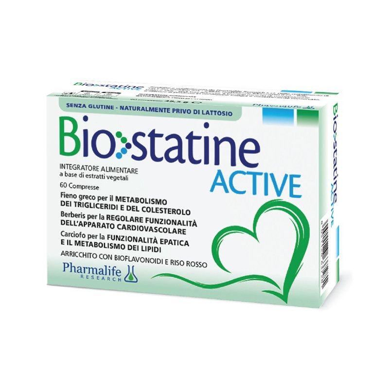 BIOSTATINE ACTIVE 60CPR PHARMALIFE RESEARCH