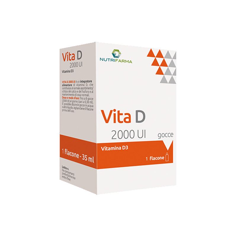 VITA D 2000UI GOCCE 35ML AQUA VIVA