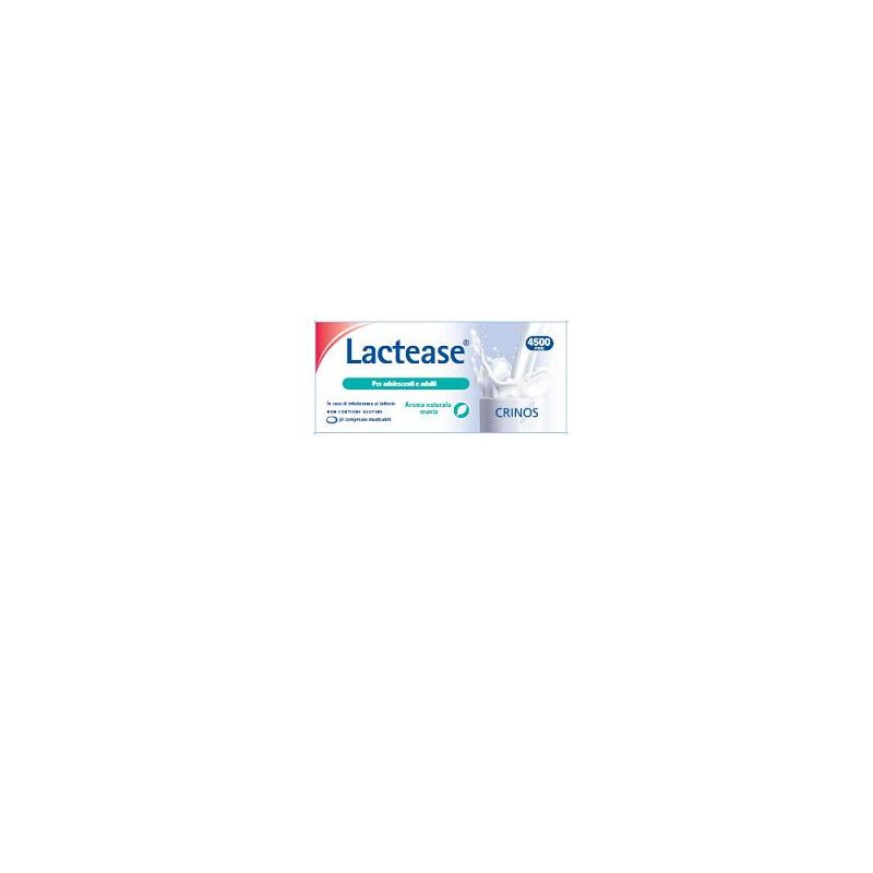 LACTEASE 4500 FCC MENTA 30CPR CRINOS LACTEASE