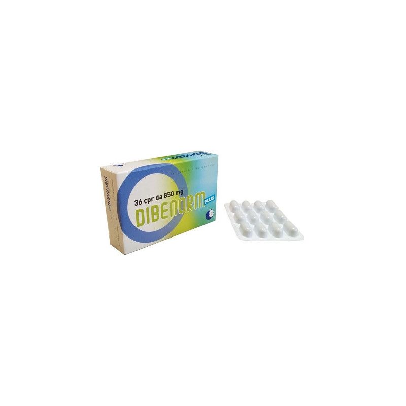 DIBENORM PLUS 36CPR 850MG DIBENORM PLUS