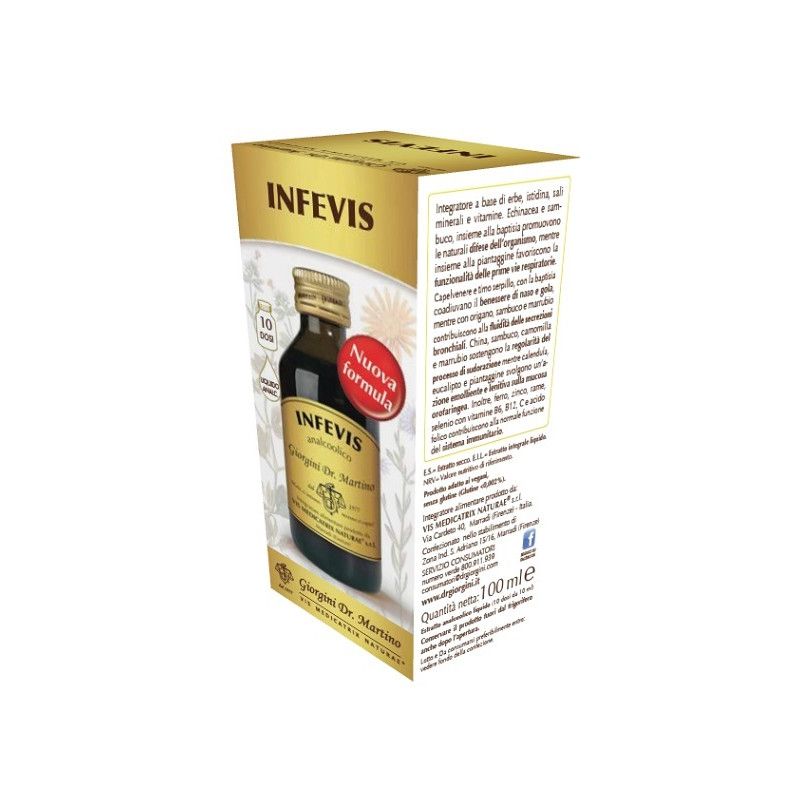 INFEVIS LIQUIDO ANALCO 100ML GIORGINI