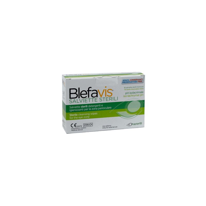 BLEFAVIS SALVIETTE STERILI18PZ 