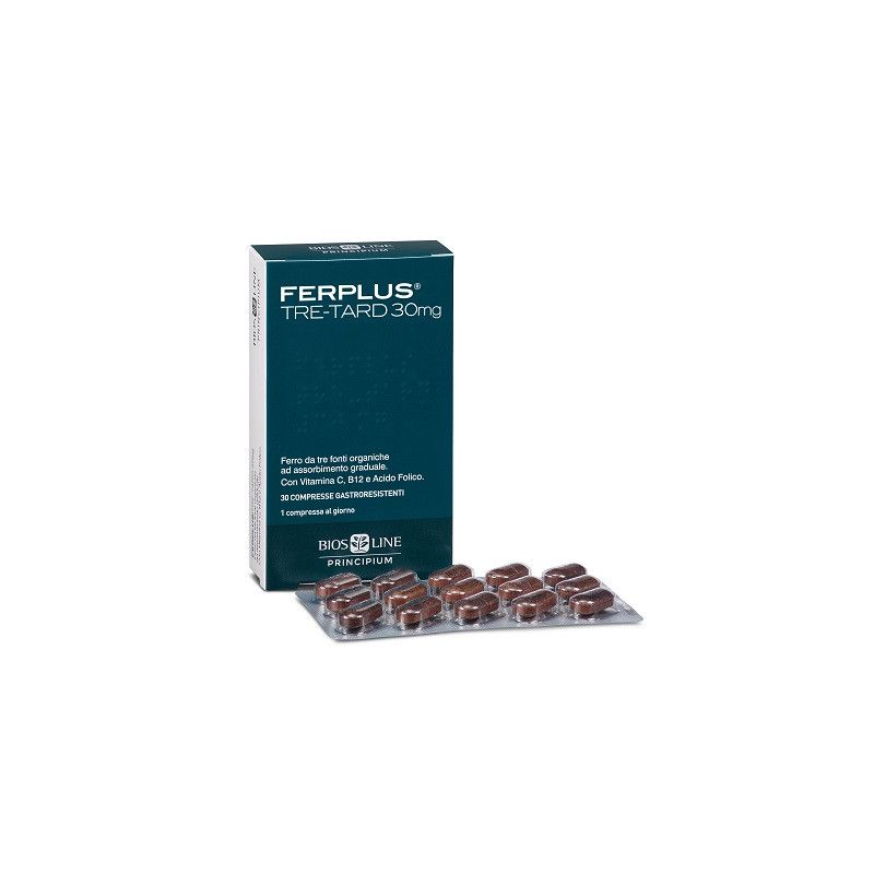 FERPLUS TRE-TARD 30MG 30CPR PRINCIPIUM