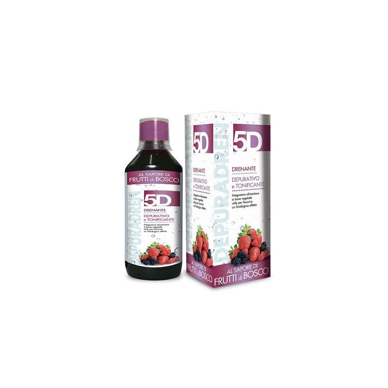 5D SLEEVERATO FRUTTI BOS 500ML 5D DEPURADREN