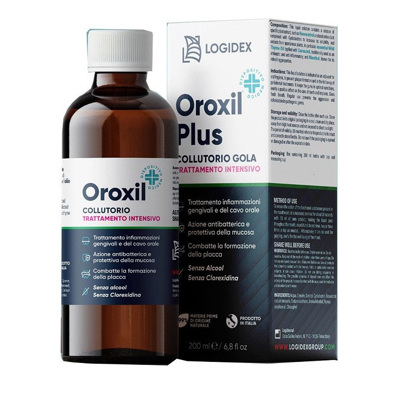 OROXIL PLUS COLLUTORIO GOLA LOGIDEX