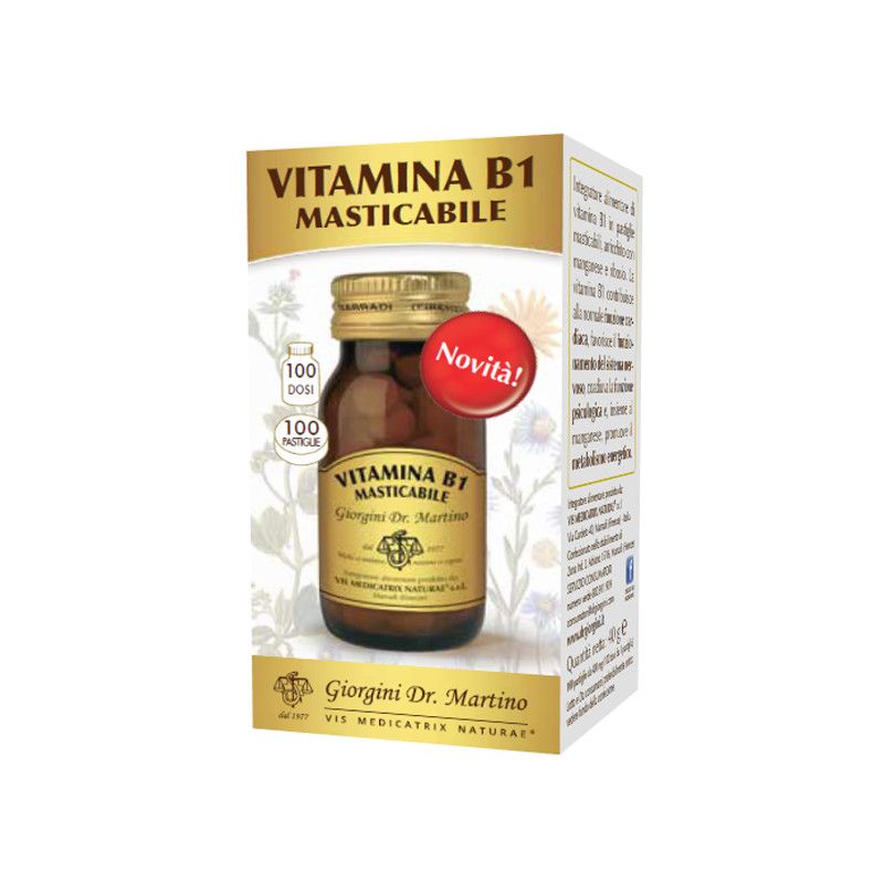 VITAMINA B1 MASTICABILE100PAST GIORGINI