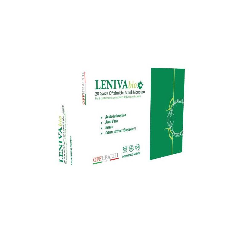 LENIVA BIOSECUR GARZE OFT 20PZ 