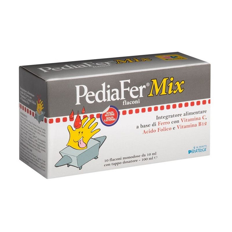 PEDIAFER MIX 10FL 10ML PEDIATRICA