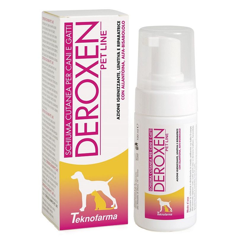 DEROXEN PET LINE SCHIUMA 100ML DEROXEN