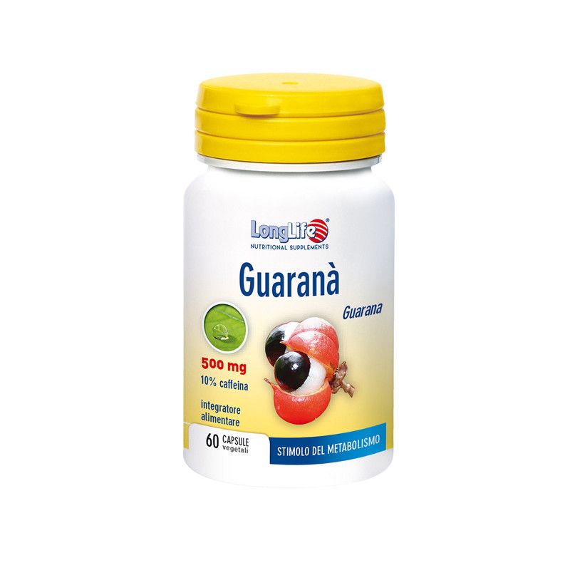 LONGLIFE GUARANA' 60CPS VEG LONG LIFE