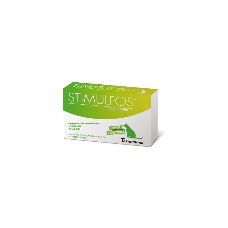 STIMULFOS PET LINE GATTO 30CPR STIMULFOS