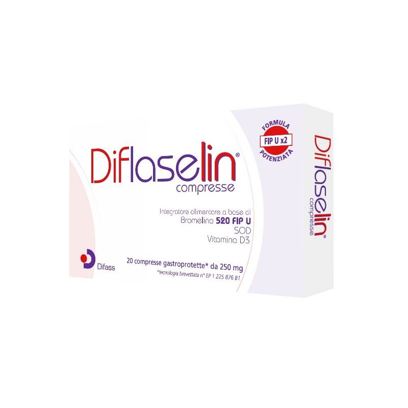 DIFLASELIN 20CPR GASTROPROTETT DIFASS