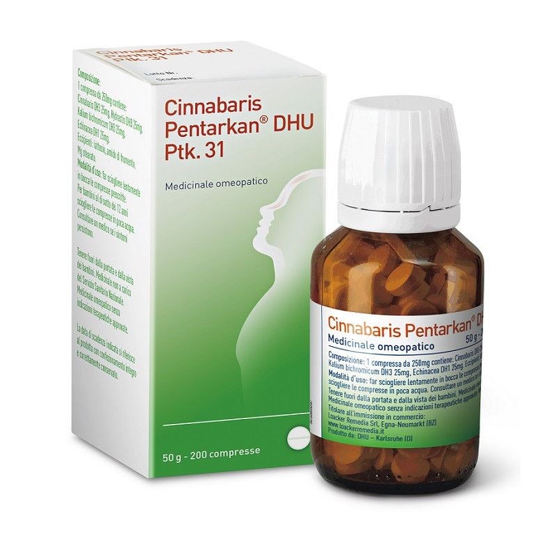 CINNABARIS 31 50G 200CPR PTK SCHWABE PHARMA ITALIA