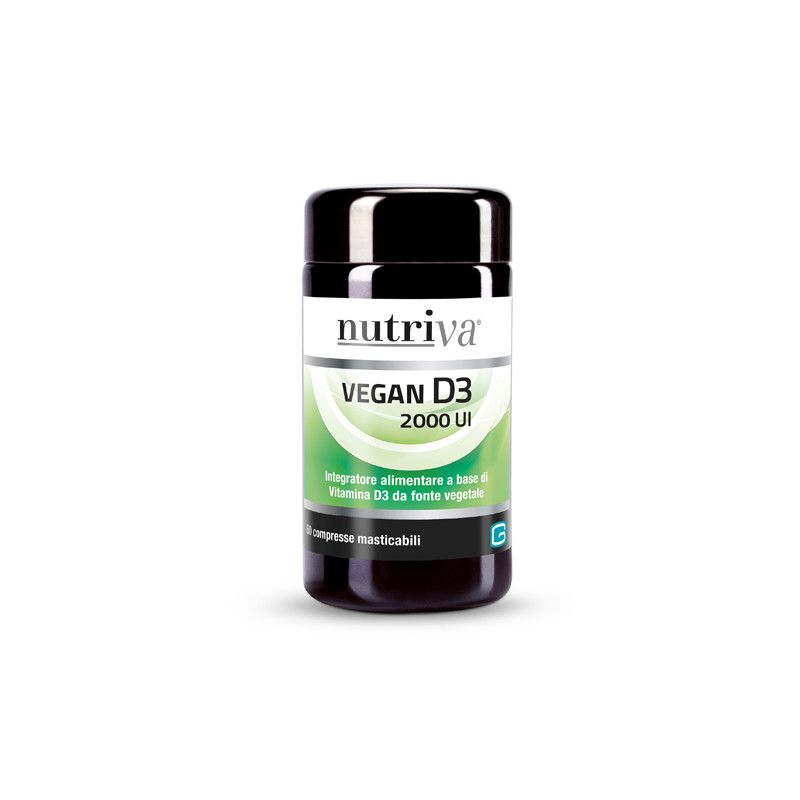 NUTRIVA VEGAN D3 60CPR 2000UI NUTRIVA