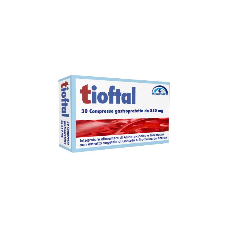 TIOFTAL 30CPR GASTROPROTETTE 