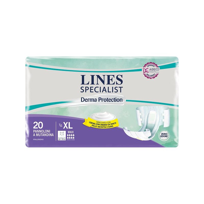 LINES SP DERM PAN MAXI XL 20PZ 