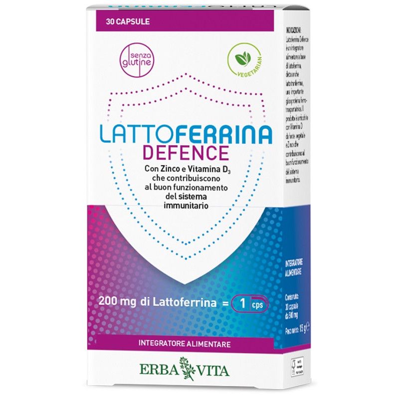 LATTOFERRINA DEFENCE 30CPS ERBA VITA