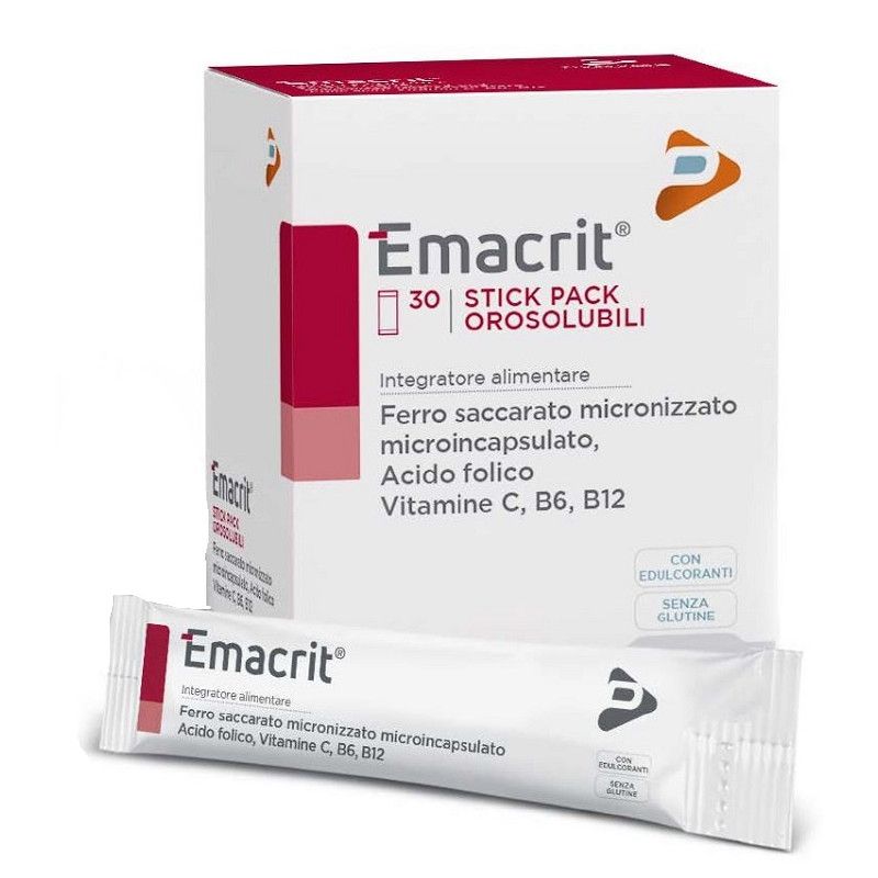 EMACRIT OROSOLUBILE 30STICK PA PHARMA LINE